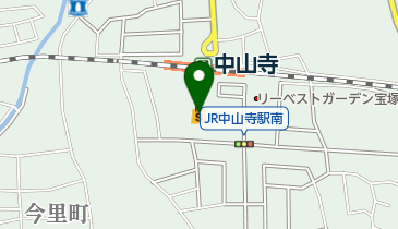 マーケットスクエア中山寺の地図画像