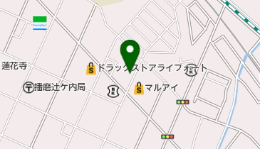 足のバランス加古川・徳山接骨院の地図画像