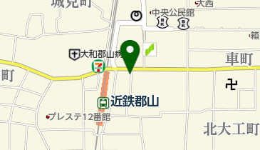 天婦羅やぶの地図画像