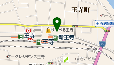 料理人のおばんざい楽の地図画像