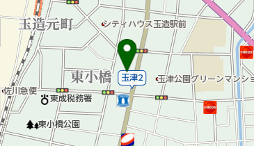 ペットショップわんわんパパ玉造店の地図画像