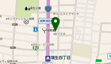 ジョーシン 蒲生店の地図画像