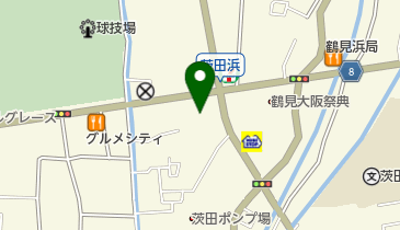 大阪市立鶴見子育て支援センターの地図画像