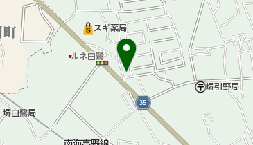 八下西校区地域会館の地図画像