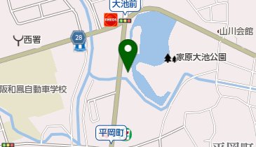 龍華山の地図画像