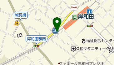 かれー屋さんの地図画像