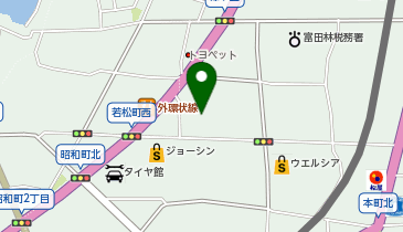 富田林道具市場の地図画像