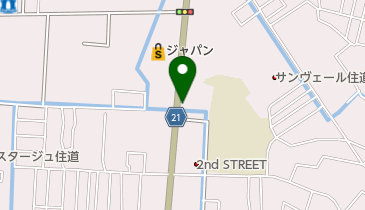 有限会社室内計画の地図画像