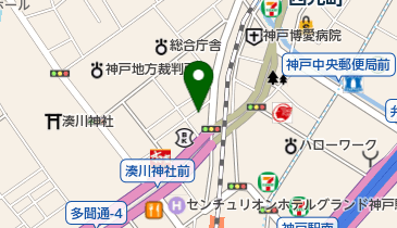 カラマツトレイン神戸店の地図画像