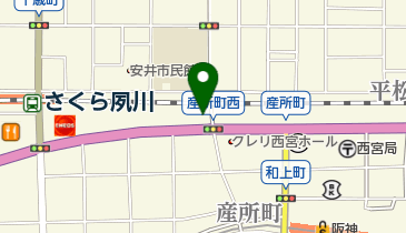 富国生命阪神営業所の地図画像