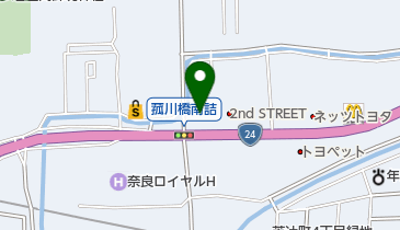 吉田機電株式会社の地図画像