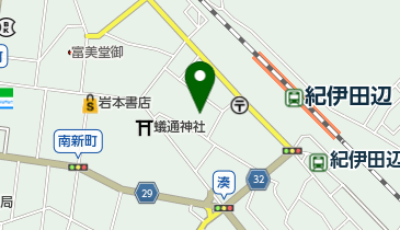 あたごモータープールの地図画像