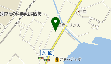 ラクーン堅田店の地図画像