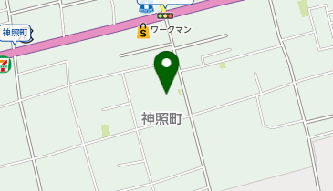 石川リラグゼーション整体の地図画像