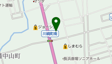 ドラゴン長浜の地図画像