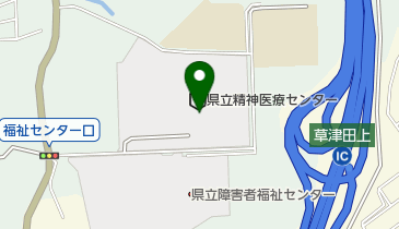 滋賀県立精神保健福祉センターの地図画像