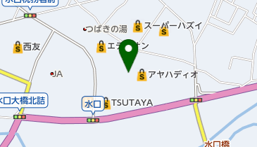 志乃崎水口店の地図画像