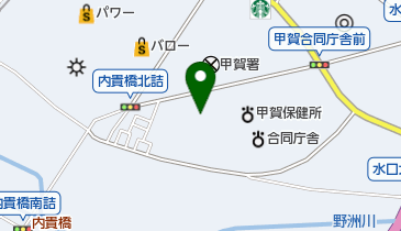 滋賀県医療情報案内の地図画像