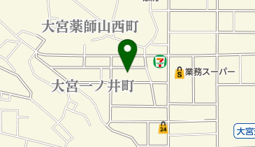 ベアースポーツクラブの地図画像