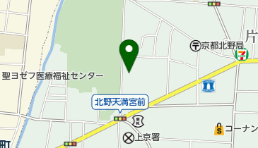 ライゼボックス北野天満宮東の地図画像