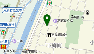 本田クリーニングの地図画像
