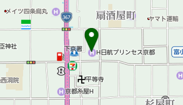 クレサンベール京都店の地図画像
