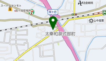 若石足もみ八福堂の地図画像