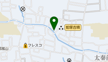 嵯峨野児童館太秦分室の地図画像