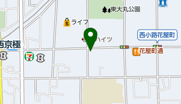 理容ルパン西京極店の地図画像