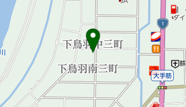 宅配クックワンツゥスリー京都中央店の地図画像