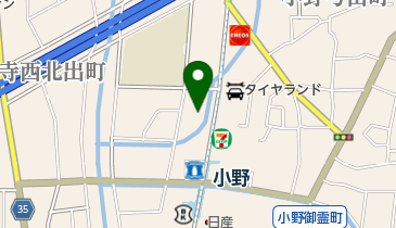 たかはし動物病院の地図画像