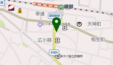 うめはらカイロプラクティック綾部整体院の地図画像