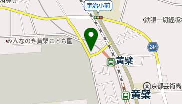 Hair・gardenクールの地図画像