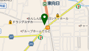 シンキ向日町店の地図画像