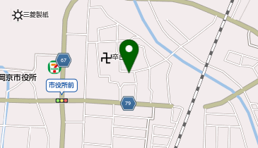 馬場自治会館の地図画像