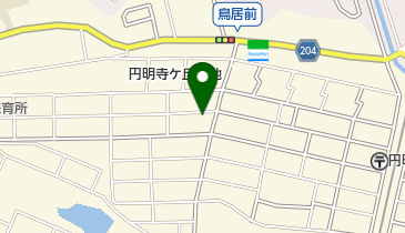 日本基督教団西が丘教会の地図画像