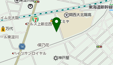 マグノリアの地図画像