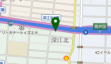 ニチカ盛かご専門の地図画像