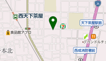 シャープ美容室の地図画像