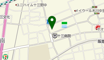 ヘアーメイクセラヴィ(HairMakeC&rsquo;ESTLAVIE)の地図画像