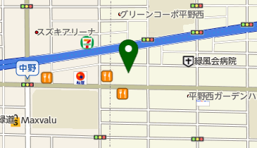 トヨタカローラ南海株式会社 平野店の地図画像