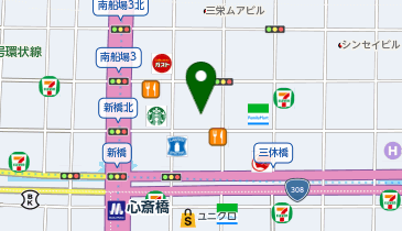 中外鉱業株式会社大阪支店の地図画像
