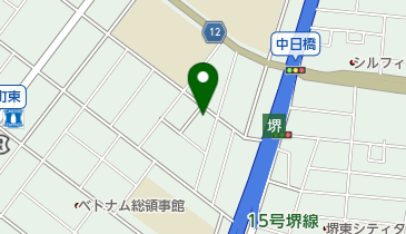 ガット工房の地図画像