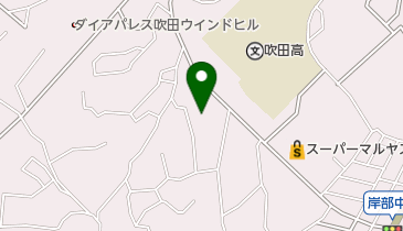 アフラック募集代理店木下範雄の地図画像