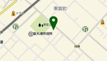 南大阪聖書教会の地図画像