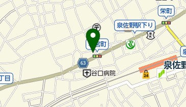 あすなろ動物病院の地図画像