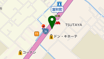 髪結い空間M&Kの地図画像