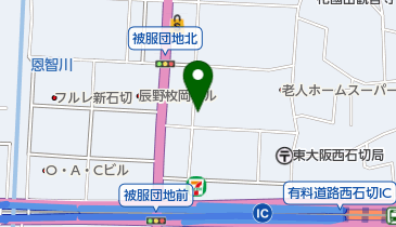有限会社関西ワークスの地図画像