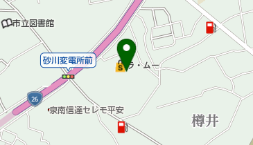 100キングの地図画像