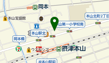 シサム工房神戸岡本店の地図画像